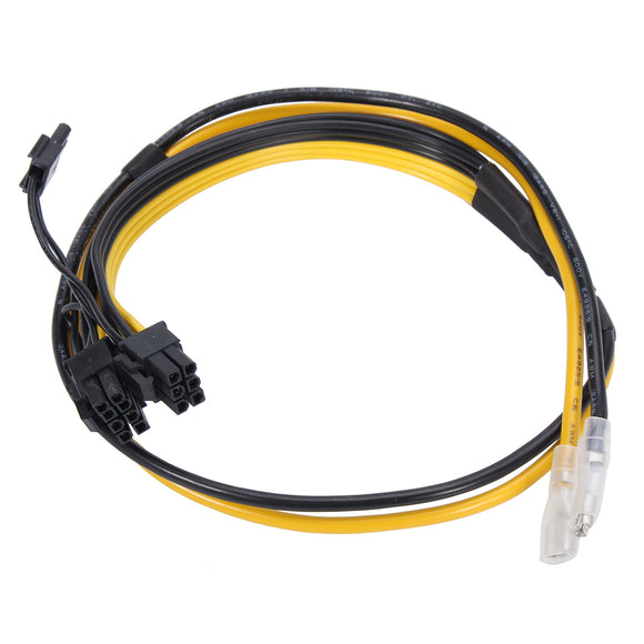 70cm 12AWG 16AWG Power Cables For Miner Mining Graphics Video Card Board Adapter