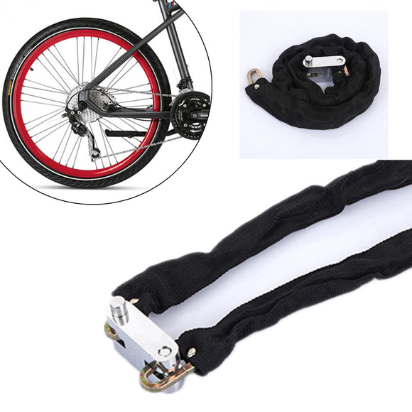 BIKIGHT 1.2m Metal Cycling Bicycle Motorcycle Heavy Duty Chain Lock Padlock Secure Bike Lock Xiaomi Motorcycle