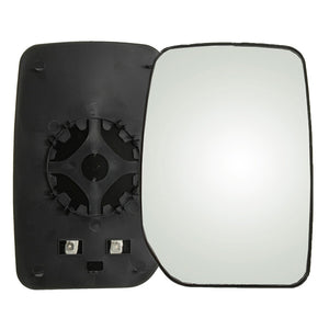 Car Wing Door Mirror Glass Heated Clip On Driver Side For Ford Transit 2000-2013