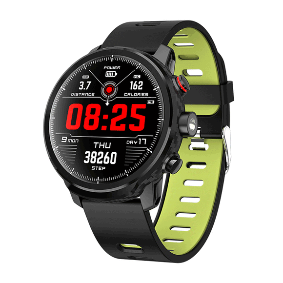 JSBP L5 1.3'' Color Touch Screen Waterproof Smart Watch Heart Rate Monitor Fitness Sports Bracelet