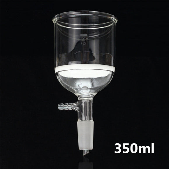 350ml Joint 24/40 Filter Funnel Buchner Lab Glassware Borosilicate Glass