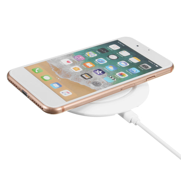 Baseus 10W QI Wireless Fast Charging Charger Pad For iPhone X 8/8Plus Samsung S8 Apple Watch 3