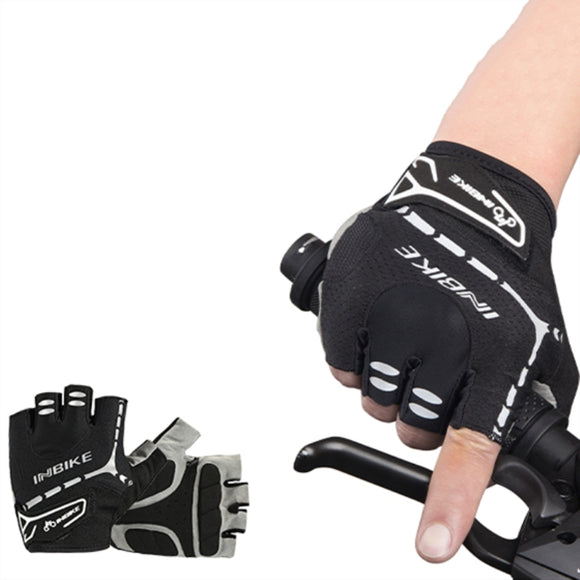 INBIKE MH206 Men Women Bike Gloves Half Finger Gel Padded MTB Motorcycle Gloves