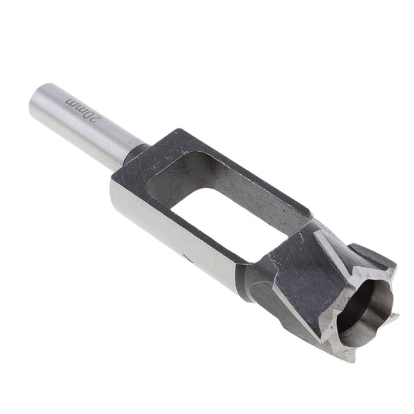 20-30mm Woodworking Drill Bit Tapered Snug Plug Cutter 13mm Shank Carbon Steel Hole Saw Cutter