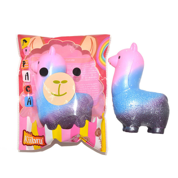 Kiibru Squishy Alpaca Jumbo 13cm Slow Rising Original Packaging Animals Collection Gift Soft Toy