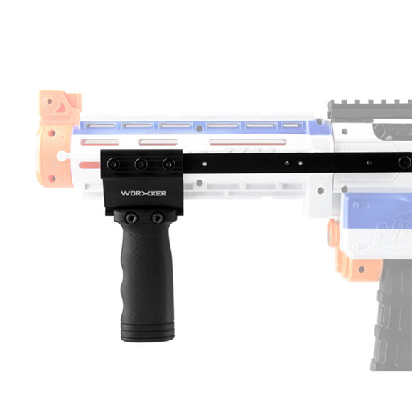 WORKER Toy Plastic Toys Retaliator Shotgun Grip Kit Color Black For Nerf Accessory