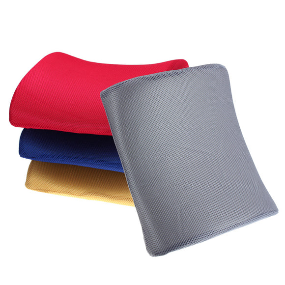 Breathable Memory Foam Lumbar Support Seat Back Cushion for Office Home Car Seat Chair