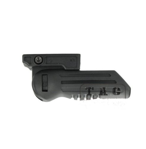 AURKTECH Military Simple Tactical Folding Vertical Forward Foregrip Hand Grip for 20mm Rail Mount
