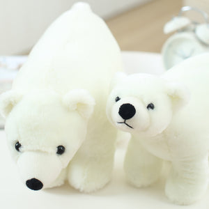 9/14 Inch Polar Bear Stuffed Animal Plush Toys Doll for Kids Baby Christmas Birthday Gifts