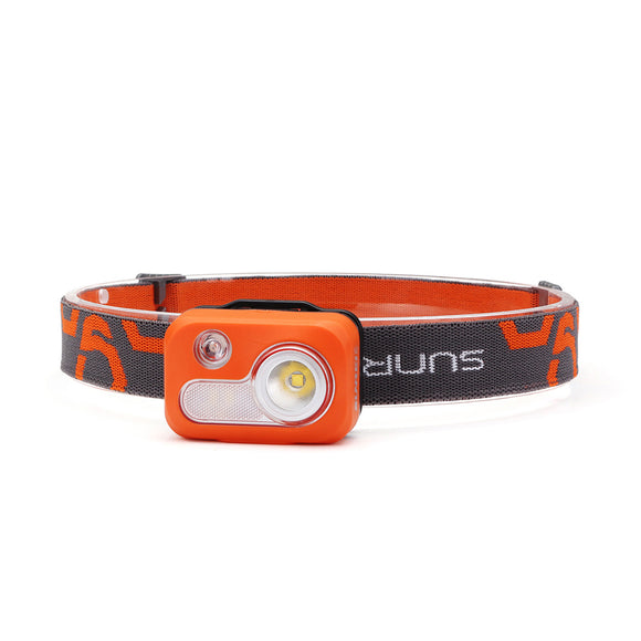 SUNREI Youdo5 215LM Far Near Distance Red Light 6 Modes IPX5 Waterproof Headlamp 3xAAA Battery