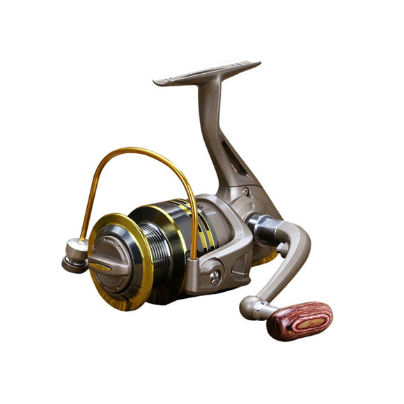 12 Ball Bearing Metal Spool Fishing Reel 5.5:1 Folding Fishing Wheel