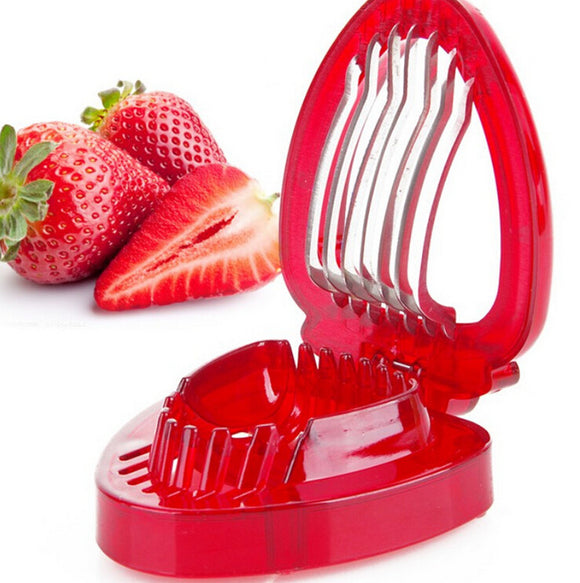 Strawberry Slicer Kitchens Cooking Gadgets Accessories Fruit Carving Tools Fruit Slicing Tools