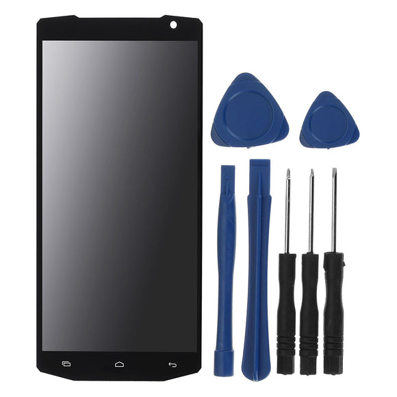 LCD Display + Touch Screen Digitizer Assembly Replacement with Tools for Oukitel K10000 5.5 inch