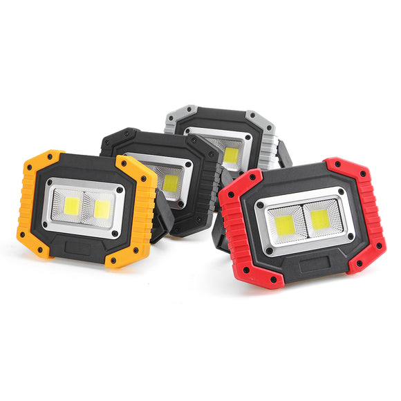 XANES 24C 30W C0B LED Work Light Waterproof Rechargeable LED Floodlight for Outdoor Camping Hiking Fishing Emergency Car Repairing