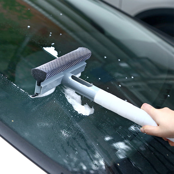 Window Glass Squeegee Water Spray Wiper Car Cleaning Brush