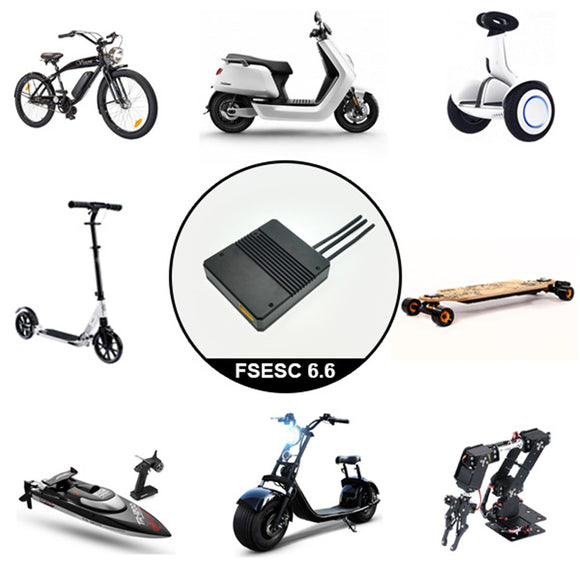Flipsky FSESC6.6 60A ESC Based Upon VESC 6 Aluminum Case for Electric Skateboard Rc Car