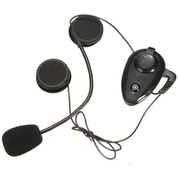 A2DP 500m BT Interphone Motorcycle Helmet Intercom Headset Kit With bluetooth Function