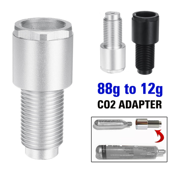 88g to 12g CO2 Capsule Cartridge Converter Adapter Suit for Air Rifles Guns