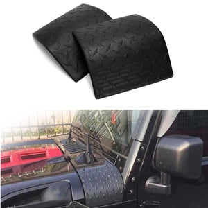 2Pcs Car Cowl Body Armour Cover For 2007-2017 Jeep Wrangler JK Rubicon Sahara Jk & Unlimited