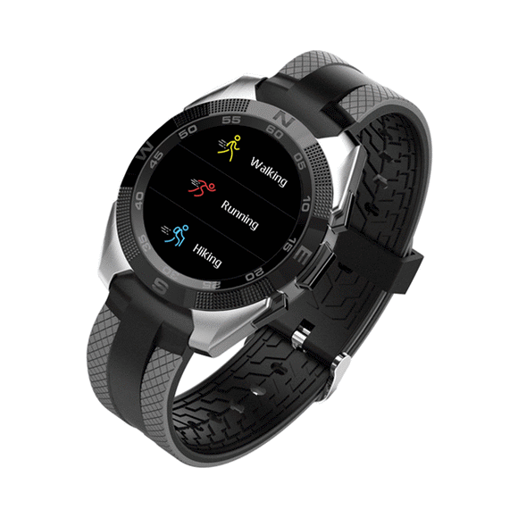 Bakeey L3 1.2inch Round Screen Slim Heart Rate Monitor Multi-sport Mode Fitness Tracker Smart Watch