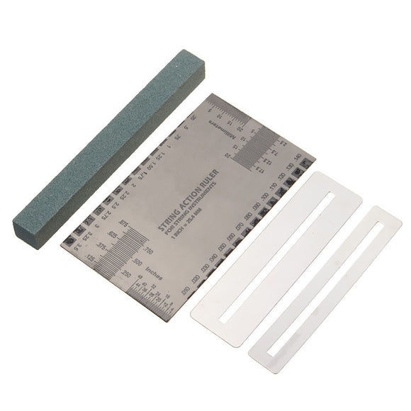 Guitar String Action Ruler Fret Protector Guards Sanding Polish Luthier Tool