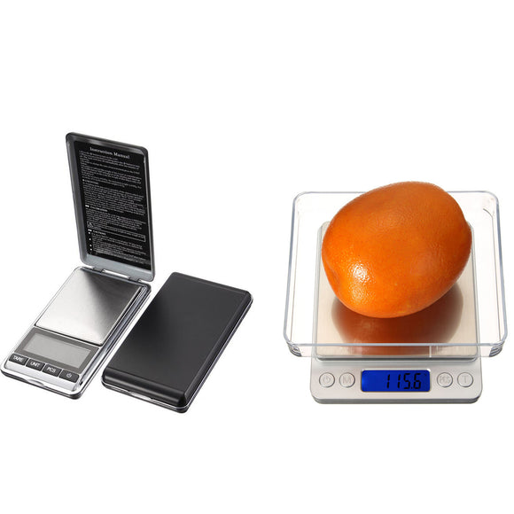 2pcs DANIU 3000g 0.1g Digital Pocket Scale+DANIU Electronic Pocket Mini Digital Gold Jewelry Weighin