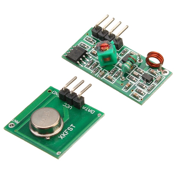 100pcs 433Mhz RF Decoder Transmitter With Receiver Module Kit For Arduino ARM MCU Wireless