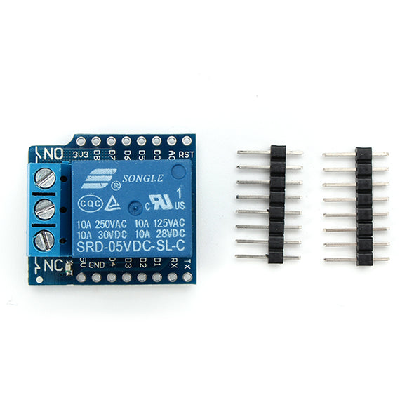 Wemos DC 5V 1CH Relay Shield V2 Version 2 For Wemos D1 Mini ESP8266 WiFi Module