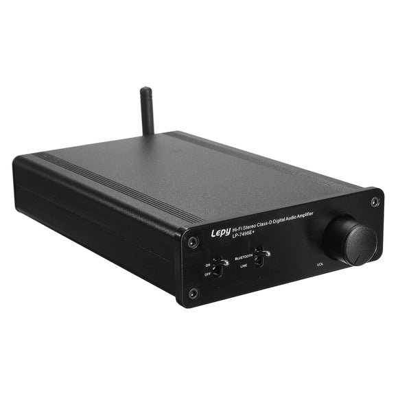 LEPY 7498E+ Wireless bluetooth 4.0 Hi-Fi Stereo Class D Digital Audio Amplifier
