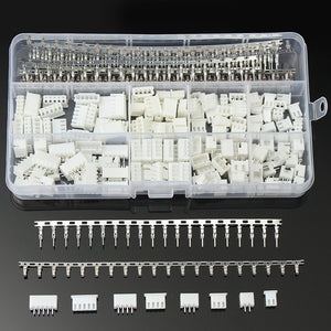 Excellway DH32 560Pcs 2/3/4/5Pin Male/Female Wire Jumper Head Connector Adapter Plug Set