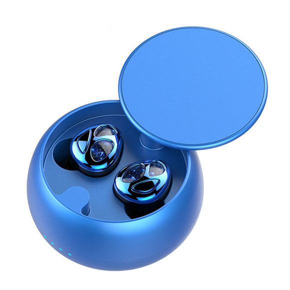 Bakeey D09 TWS Earphone Wireless bluetooth 5.0 Headset Stereo Super Bass Noise Reduction Smart Touch Sweatproof In-Ear Sports Earbuds with Mic with Charging Case