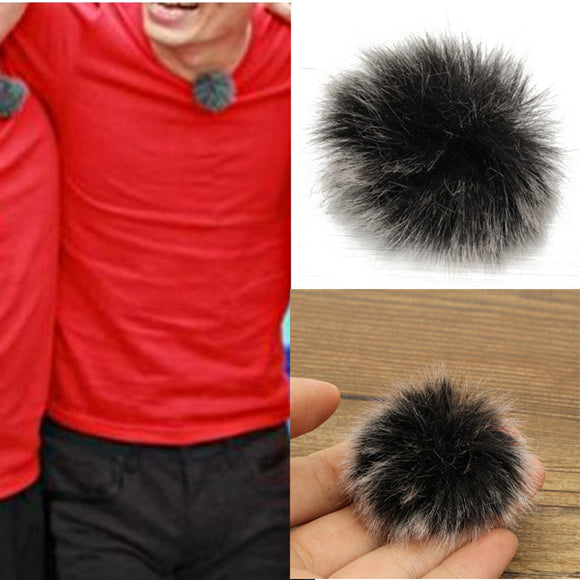 Lapel Microphone Mic Windscreedn Wind Shield Wind Fur Muff For Lapel Lavalier