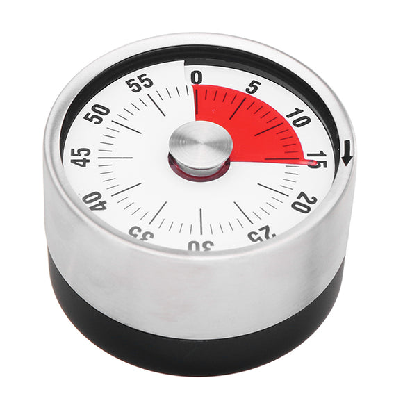 BALDR Mini Countdown Timer Spin Kitchen Timer Magnetic 60 Min Cooking Study Timer Reminder