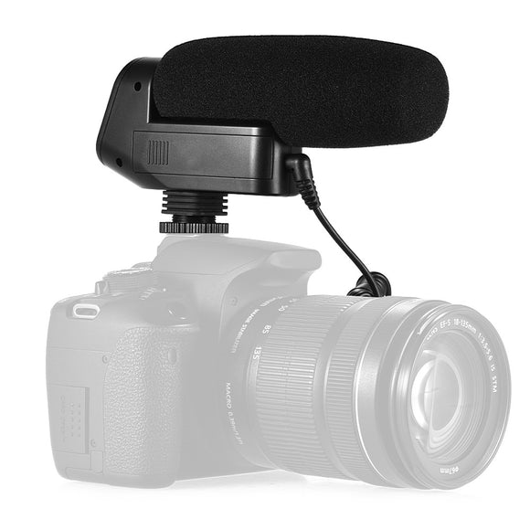 BOYA BY-VM600 Cardioid Directional Condenser Microphone for Canon Sony for Nikon Pentax DLSR Camera
