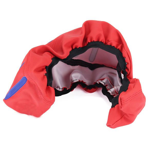 Red Gripper Seat Cover Cushion For Honda CRF250R CRF450R Motorcycle Ribbed