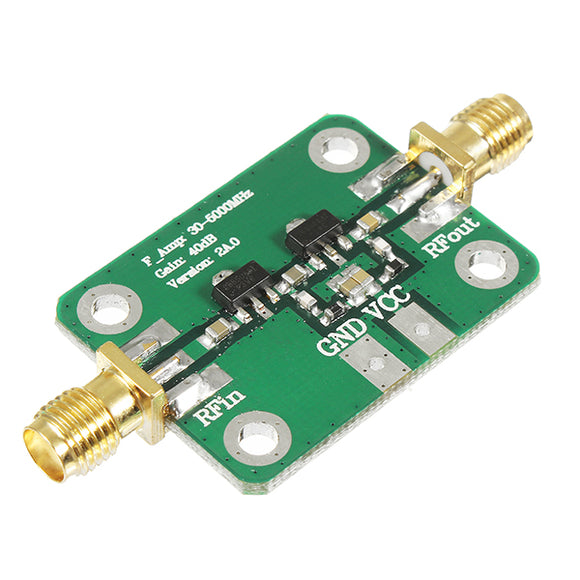30-4000MHz 40dB Gain Broadband High Frequency RF Amplifier Module For FM HF VHF/UHF