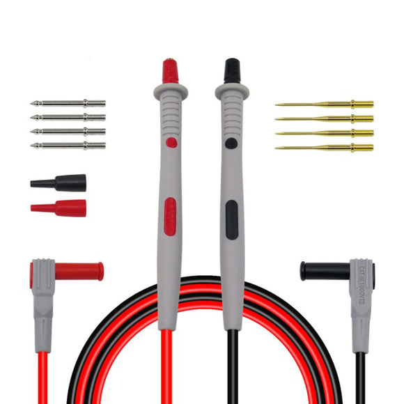 Cleqee P1503 Multimeter Probes Replaceable Needles Test Leads Kits Probes for Digital Multimeter Fee