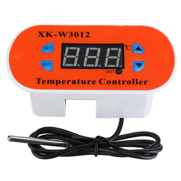 XK-W3012 Electronic Thermostat Digital Display Temperature Control Switch Wide Temperature -30~300 Degrees
