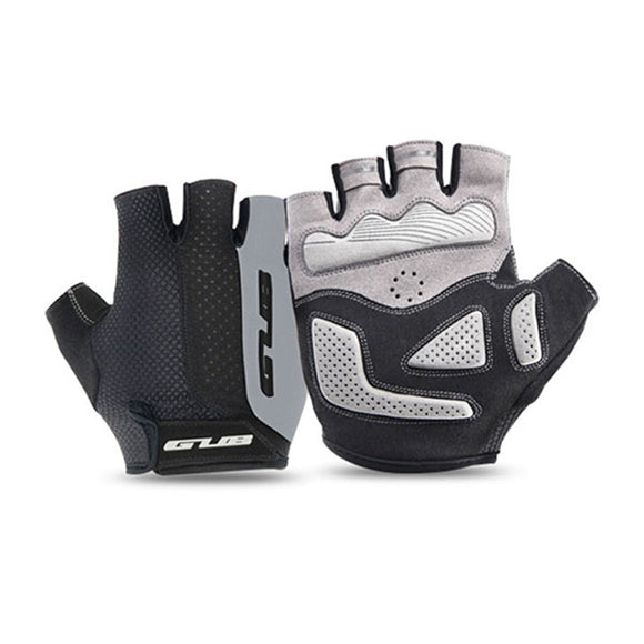 GUB 2099 Half-Finger Short Cycling Gloves Outdoor Sports Shockproof Non-slip Motorcycle Bike Gloves