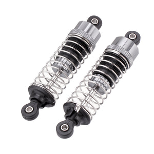 2PCS Upgraded Aluminum Capped Oil Filled Shock Absorber Damper for HBX 16889 1/16 RC Car Parts M16100A