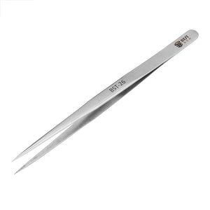 BEST BST-26 High-end Precision Tweezer Anti-skid Plus Hard High Toughness Straight Tweezers