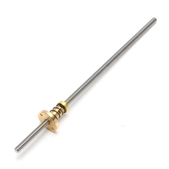 Machifit T8 300mm Lead Screw 8mm Lead with Anti-Backlash Nut CNC Parts