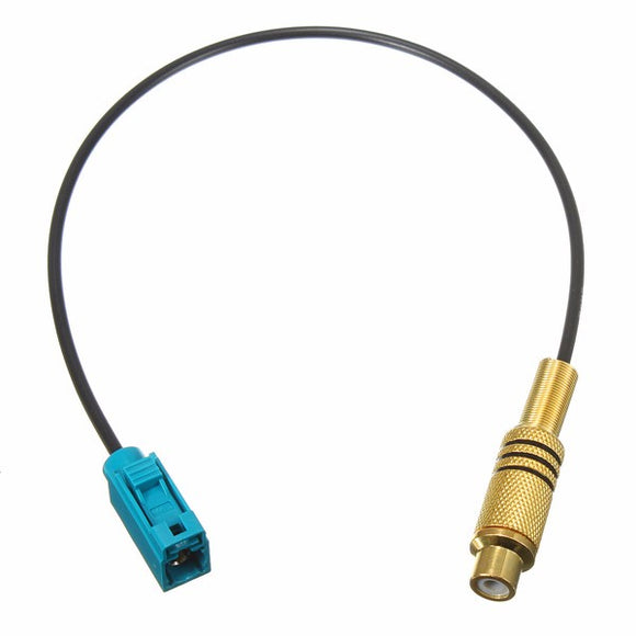 Car Radio Antenna Adaptor Connector Cable Fakra To RCA Female Din for VW Ford