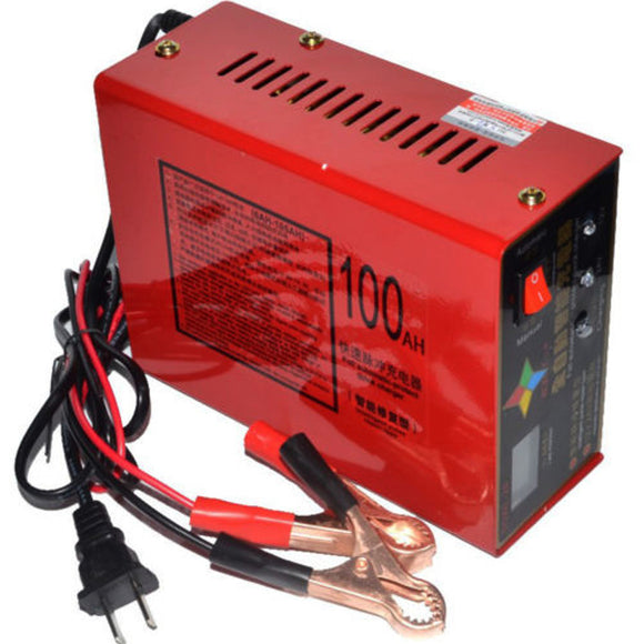 110V Full Automatic Electric Car Lead Acid Battery Charger 12V/24V Output