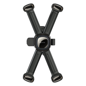 Baseus 4.7-6.7inch Adjustable Phone GPS Holder Handlebar Mount 360 Rotation For Motorcycle Bicycle Ninebot Scooter M365
