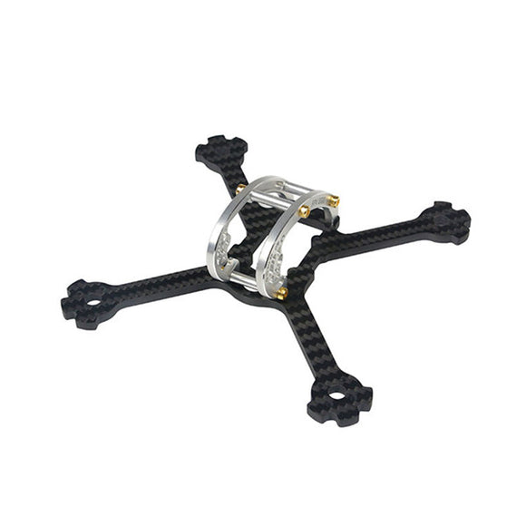 KINGKONG/LDARC FPV EGG PRO 138mm RC Drone FPV Racing Frame Kit 4mm Carbon Fiber+7075 Aluminum
