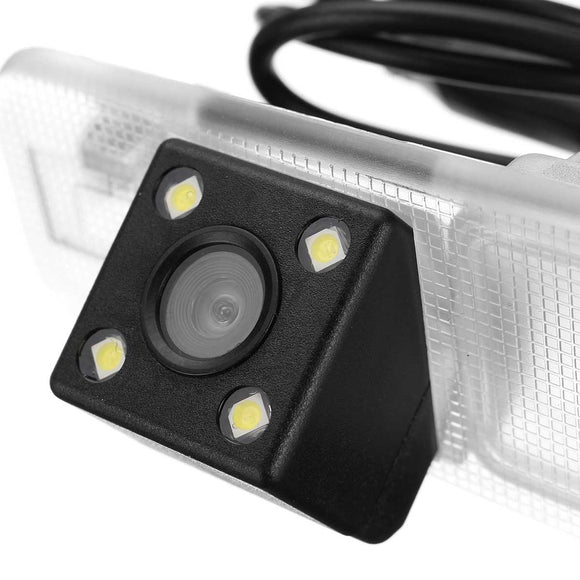 Super Night Vision 4 LED Color CCD Car Rear View Camera Backup Camera Parking Rearview For KIA Rio