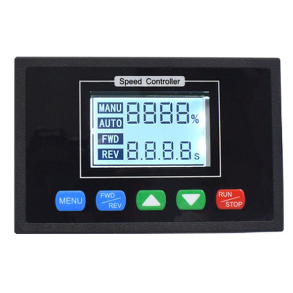 Machifit Fully Automatic Digital PWM Motor Speed Controller DC 12V 24V 36V 48V 40A Time Reversible U1JB Speed Meter