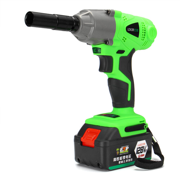 128VF 16800mAh Electric Wrench 12.5mm Power Wrench Tool Wood Work Power Tool