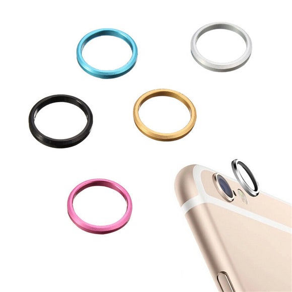 Rear Camera Glass Metal Lens Protector Hoop Ring Circle Case Cover Ring For iPhone 6S Plus 5.5 inch